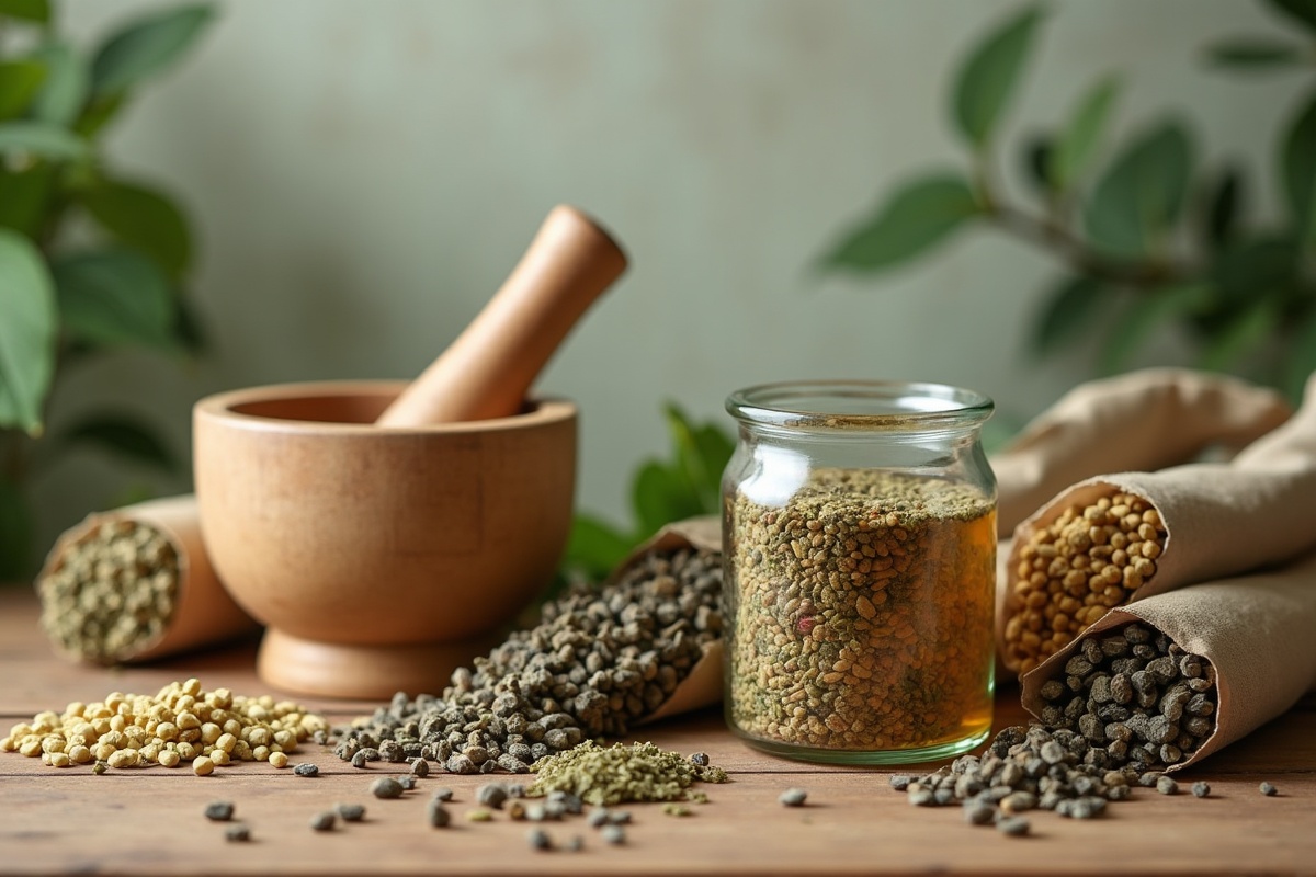 Plantes médicinales et phytothérapie en pharmacie à Sigogne